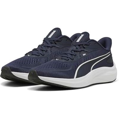 Puma Skyrocket Lite Adult Unisex Straßen-Laufschuh, 2 Navy- White- Black, 42 Puma Skyrocket Lite Adult Unisex Straßen-Laufschuh, 2 Navy- White- Black, 42