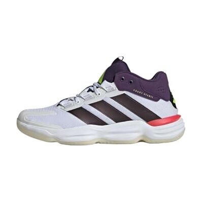 Adidas Herren Courtstabil Indoor Performance Shoes, Cloud White/Aurora Met. / Aurora Plum, 42 2/3 EU Adidas Herren Courtstabil Indoor Performance Shoes, Cloud White/Aurora Met. / Aurora Plum, 42 2/3 EU