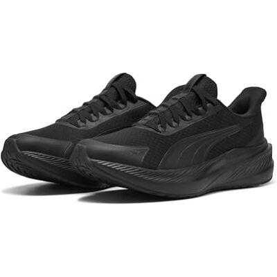 Puma Dasher LITE SLIPTECH Straßenlaufschuh, Unisex, Schwarz, 4 UK Puma Dasher LITE SLIPTECH Straßenlaufschuh, Unisex, Schwarz, 4 UK