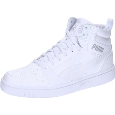 Puma Unisex Rebound V6 Turnschuhe, White White Cool Light Gray, 42.5 EU Puma Unisex Rebound V6 Turnschuhe, White White Cool Light Gray, 42.5 EU