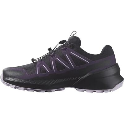 Salomon Speedcross Peak Clima wasserdichte Damen Trail-Laufschuhe, Outdoor-bereit, Geländegängiger Schutz, Aktiver Grip, Black, 42 2/3 Salomon Speedcross Peak Clima wasserdichte Damen Trail-Laufschuhe, Outdoor-bereit, Geländegängiger Schutz, Aktiver Grip, Black, 42 2/3