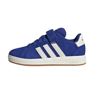 Adidas Unisex Kinder Grand Court 00s Shoes Children, Semi Lucid Blue/Off White/Gum, 35 EU Adidas Unisex Kinder Grand Court 00s Shoes Children, Semi Lucid Blue/Off White/Gum, 35 EU