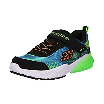 Skechers Jungen Thermoflux 2.0 Kodron Sneakers,Sports Shoes, Blue Lime Textile Black Orange Trim, 31 EU Skechers Jungen Thermoflux 2.0 Kodron Sneakers,Sports Shoes, Blue Lime Textile Black Orange Trim, 31 EU