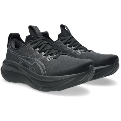 ASICS Herren Gel-Nimbus 28 Sneaker, Black Graphite Grey, 44.5 EU ASICS Herren Gel-Nimbus 28 Sneaker, Black Graphite Grey, 44.5 EU
