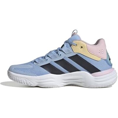 Adidas Damen Courtstabil Indoor Shoes, Cloud White/Bright Royal/Team Solar Orange, 44 2/3 EU Adidas Damen Courtstabil Indoor Shoes, Cloud White/Bright Royal/Team Solar Orange, 44 2/3 EU