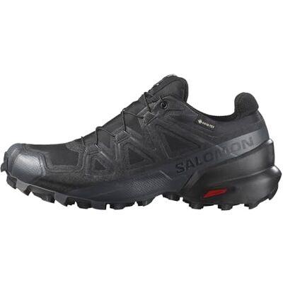 Salomon Speedcross Gore-Tex wasserdichte Damen Trail-Laufschuhe, Wetterschutz, Aggressiver Grip, Präzise Passform, Black, 42 Salomon Speedcross Gore-Tex wasserdichte Damen Trail-Laufschuhe, Wetterschutz, Aggressiver Grip, Präzise Passform, Black, 42