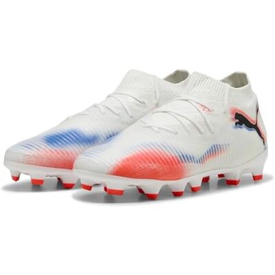 Puma Erwachsene Future 8 PRO FG/AG Fußballschuhe 40.5, White Black Glowing Red Puma Erwachsene Future 8 PRO FG/AG Fußballschuhe 40.5, White Black Glowing Red