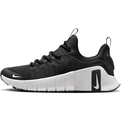 NIKE Damen Free Metcon 6 Sneaker, Black White, 39 EU NIKE Damen Free Metcon 6 Sneaker, Black White, 39 EU