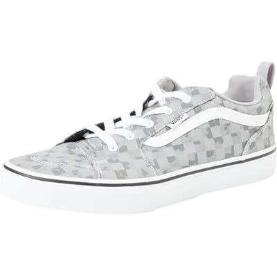Vans Unisex Kinder Filmore Sneaker, Mosaic Grey White, 33 EU Vans Unisex Kinder Filmore Sneaker, Mosaic Grey White, 33 EU