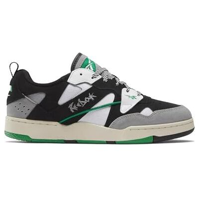 Reebok Unisex Bb 4000 II 96 Basketballschuhe, Schwarz Weiß Glengreen, 42 EU Reebok Unisex Bb 4000 II 96 Basketballschuhe, Schwarz Weiß Glengreen, 42 EU