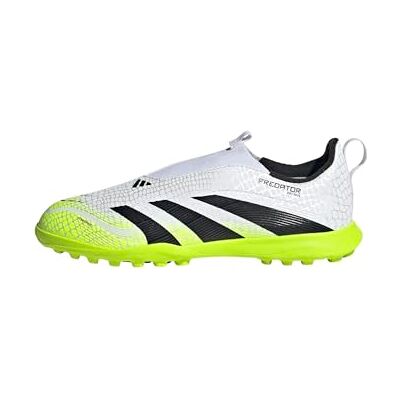 Adidas Unisex League Laceless Turf Football Boots Kids White 5.5 Adidas Unisex League Laceless Turf Football Boots Kids White 5.5