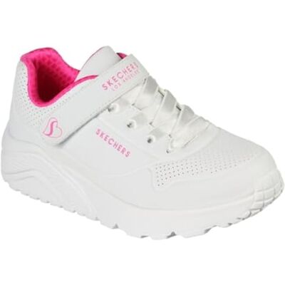 Skechers Unisex Kinder Uno Lite Sneaker, Weiß, 36 EU Skechers Unisex Kinder Uno Lite Sneaker, Weiß, 36 EU
