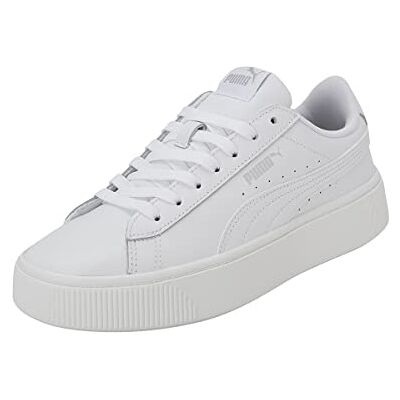 Puma Vikky Stacked L Damen Sneaker Sportschuhe Weiss 369143 02, Schuhgröße:37.5 EU Puma Vikky Stacked L Damen Sneaker Sportschuhe Weiss 369143 02, Schuhgröße:37.5 EU