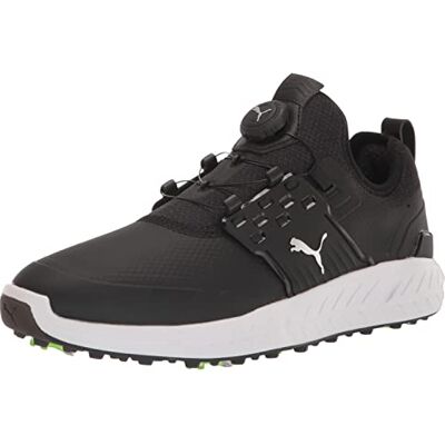 Puma Herren Ignite Gelenkscheibe Golfschuh, Black Silver Black, 44 EU Puma Herren Ignite Gelenkscheibe Golfschuh, Black Silver Black, 44 EU