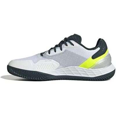 Adidas Herren Defiant Speed 2 Clay Tenis Shoes, FTWR White/Aurora ivy/FTWR White, 40 2/3 EU Adidas Herren Defiant Speed 2 Clay Tenis Shoes, FTWR White/Aurora ivy/FTWR White, 40 2/3 EU