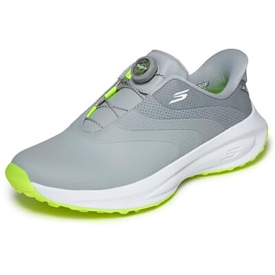 Skechers Herren Go Golf Mens Waterproof Synthetic Twist-Fit Dial Closure Spike Less Golf Shoe Slip-InTurnschuhe Skechers Herren Go Golf Mens Waterproof Synthetic Twist-Fit Dial Closure Spike Less Golf Shoe Slip-InTurnschuhe
