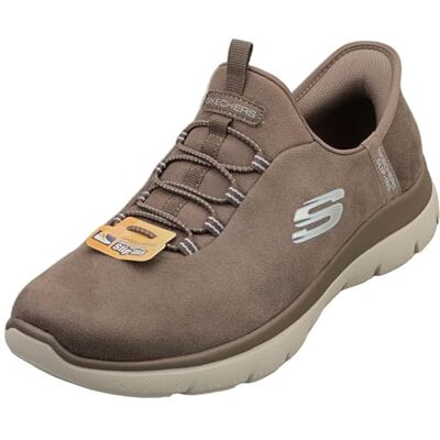 Skechers Damen Summits Unknown Trail Slip-InTurnschuhe, Brown Mesh/Lavender Trim, 38 EU Skechers Damen Summits Unknown Trail Slip-InTurnschuhe, Brown Mesh/Lavender Trim, 38 EU