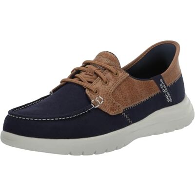 Skechers Damen On-The-Go Flex Palmilla Slip-InTurnschuhe, Navy Textile, 38.5 EU Skechers Damen On-The-Go Flex Palmilla Slip-InTurnschuhe, Navy Textile, 38.5 EU