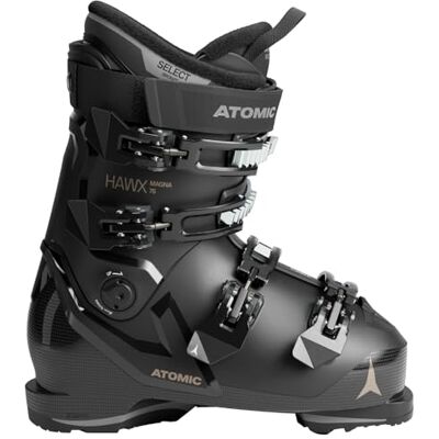 Atomic HAWX Magna 75 W Skischuhe in Schwarz/Gold Größe 39/40 Breite Ski-Boots mit 102 mm Passform & 75er-Flex Hochwertige Ski-Schuhe mit Prolite-Konstruktion Atomic HAWX Magna 75 W Skischuhe in Schwarz/Gold Größe 39/40 Breite Ski-Boots mit 102 mm Passform & 75er-Flex Hochwertige Ski-Schuhe mit Prolite-Konstruktion