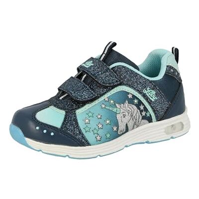 Lico Mädchen Unicorn V Blinky Sneaker, Marine Türkis, 31 EU Lico Mädchen Unicorn V Blinky Sneaker, Marine Türkis, 31 EU