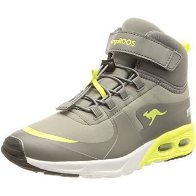 Kangaroos KX HYDRO Grau/Grün Kinder Winterschuhe Kangaroos KX HYDRO Grau/Grün Kinder Winterschuhe