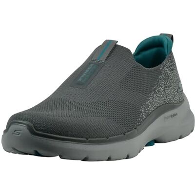 Skechers Herren Gowalk 6 – Stretch-Passform Zum Reinschlüpfen, Athletischer Performance-wanderschuh Walking-Schuh, Schwarz, 46 EU X-Weit Skechers Herren Gowalk 6 – Stretch-Passform Zum Reinschlüpfen, Athletischer Performance-wanderschuh Walking-Schuh, Schwarz, 46 EU X-Weit