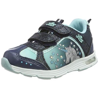 Lico Mädchen Unicorn V Blinky Sneaker, Marine Türkis, 28 EU Lico Mädchen Unicorn V Blinky Sneaker, Marine Türkis, 28 EU