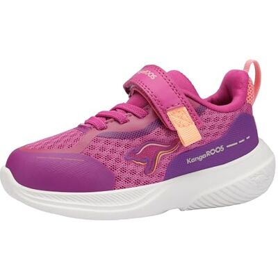KangaROOS Jungen Mädchen K-RDI Pebble EV Sneaker, Fuchsia/Peach Fuzz, 25 EU KangaROOS Jungen Mädchen K-RDI Pebble EV Sneaker, Fuchsia/Peach Fuzz, 25 EU