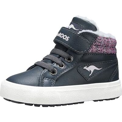 KangaROOS Jungen K-Ten Kangu Sneaker, Dk Navy Grape, 25 EU KangaROOS Jungen K-Ten Kangu Sneaker, Dk Navy Grape, 25 EU