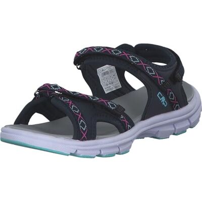 CMP Damen Almaak Hiking Sandal, Antracite-Acqua, 39 CMP Damen Almaak Hiking Sandal, Antracite-Acqua, 39