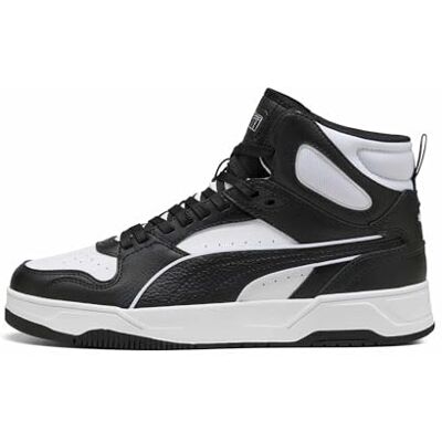 Puma RBD Break MID Unisex-Sneaker, Weiß, Schwarz, Weiß, 8.5 UK Puma RBD Break MID Unisex-Sneaker, Weiß, Schwarz, Weiß, 8.5 UK