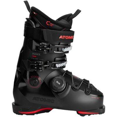 Atomic HAWX Prime 100 BOA Skischuhe in Schwarz/Rot Größe 40.5/41 Mittelbreite Ski-Boots mit 100 mm Passform & 100er-Flex Hochwertige Ski-Schuhe mit präzisem BOA® Fit System Atomic HAWX Prime 100 BOA Skischuhe in Schwarz/Rot Größe 40.5/41 Mittelbreite Ski-Boots mit 100 mm Passform & 100er-Flex Hochwertige Ski-Schuhe mit präzisem BOA® Fit System