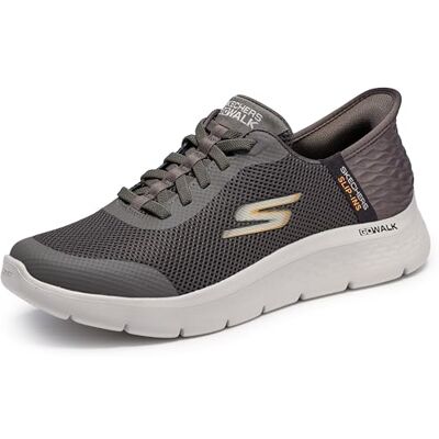 Skechers Herren Free Slip-ins: Go Walk Flex Hands Up Sneaker, Braun, 42,5 EU Weit Skechers Herren Free Slip-ins: Go Walk Flex Hands Up Sneaker, Braun, 42,5 EU Weit