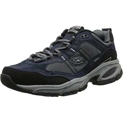 Skechers Sport Herren Vigor 2.0 Trait Memory Foam Sneaker, Marineblau/Grau, 41 EU Weit Skechers Sport Herren Vigor 2.0 Trait Memory Foam Sneaker, Marineblau/Grau, 41 EU Weit