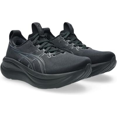 ASICS Damen Gel-Nimbus 28 Sneaker, Black Graphite Grey, 38 EU ASICS Damen Gel-Nimbus 28 Sneaker, Black Graphite Grey, 38 EU