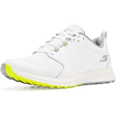 Skechers Herren Club Golf Shoe Water Repellent Cleat Turnschuhe, White, 45.5 EU Skechers Herren Club Golf Shoe Water Repellent Cleat Turnschuhe, White, 45.5 EU