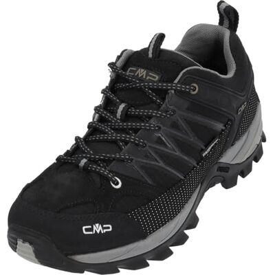 CMP Herren Rigel Low Trekking Shoe Wp, Nero-Grey, 48 CMP Herren Rigel Low Trekking Shoe Wp, Nero-Grey, 48