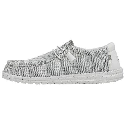 HEYDUDE Hey Dude Wally Youth Sox Boys Shoes Stone White Size EU 33 HEYDUDE Hey Dude Wally Youth Sox Boys Shoes Stone White Size EU 33