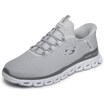 Skechers Herren Glide-Step Noxus Turnschuhe, Light Grey, 43 EU Skechers Herren Glide-Step Noxus Turnschuhe, Light Grey, 43 EU