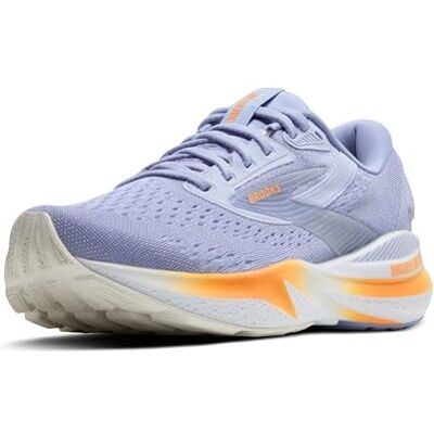 Brooks Adrenaline Gts 24 Laufschuhe Stabilitätsschuh Damen lila Blue Heron/White/orange 38 Brooks Adrenaline Gts 24 Laufschuhe Stabilitätsschuh Damen lila Blue Heron/White/orange 38