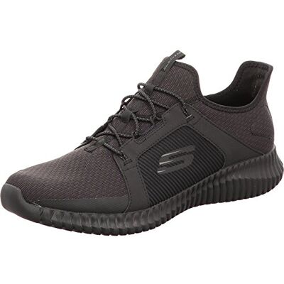 Skechers Herren Elite Flex Adrenaline Shot Slip On Sneaker, Black Mesh Trim, 41 EU Skechers Herren Elite Flex Adrenaline Shot Slip On Sneaker, Black Mesh Trim, 41 EU