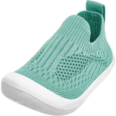 Playshoes Freizeitschuh Strick Unisex Kinder Sneaker, Mint Strick, 26 EU Playshoes Freizeitschuh Strick Unisex Kinder Sneaker, Mint Strick, 26 EU