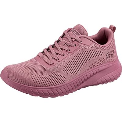 Skechers Damen Bobs Squad Chaos Sneaker, Himbeere, 39 EU Skechers Damen Bobs Squad Chaos Sneaker, Himbeere, 39 EU