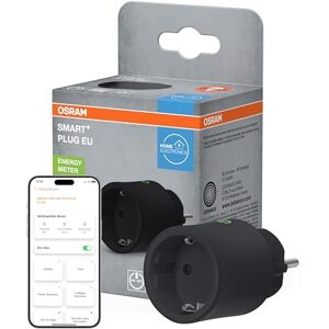 Osram SMART+ Matter Plug EU Steckdose, 2300W, 10A, IP20, schwarz, Alexa, Google Home, Apple HomeKit Osram SMART+ Matter Plug EU Steckdose, 2300W, 10A, IP20, schwarz, Alexa, Google Home, Apple HomeKit