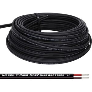 Lapp Kabel Bund ÖLFLEX SOLAR XLS-R T BK/RD Solarkabel Zwillingsleitung 20m 2x2.5mm² Lapp Kabel Bund ÖLFLEX SOLAR XLS-R T BK/RD Solarkabel Zwillingsleitung 20m 2x2.5mm²