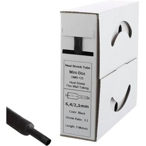 Offgridtec 5m Schrumpfschlauch mit Kleber 6 mm > 2 mm, 3:1 Schrumpfrate, Dual-Wand, Halogenfrei, Flammhemmend, Wasserdichte Kabelisolierung, Leicht zu Schneiden, Inklusive Spenderbox, Schwarz Offgridtec 5m Schrumpfschlauch mit Kleber 6 mm > 2 mm, 3:1 Schrumpfrate, Dual-Wand, Halogenfrei, Flammhemmend, Wasserdichte Kabelisolierung, Leicht zu Schneiden, Inklusive Spenderbox, Schwarz