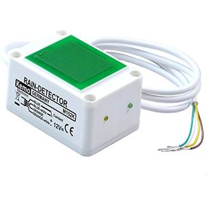 Kemo M152K kapazitiver Regensensor. Relais-Aktivierung auch bei destilliertem Wasser. Einstellbare Empfindlichkeit, mit 2 LED-Anzeigen Kemo M152K kapazitiver Regensensor. Relais-Aktivierung auch bei destilliertem Wasser. Einstellbare Empfindlichkeit, mit 2 LED-Anzeigen