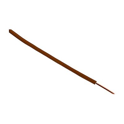 Zenitech H07V-U 2.5mm² Elektrischer Stromkabel Einadriger Leiter Mit PVC-Isolierung Ideal Für Innere Wohnanschlüsse Braun 10m Zenitech H07V-U 2.5mm² Elektrischer Stromkabel Einadriger Leiter Mit PVC-Isolierung Ideal Für Innere Wohnanschlüsse Braun 10m