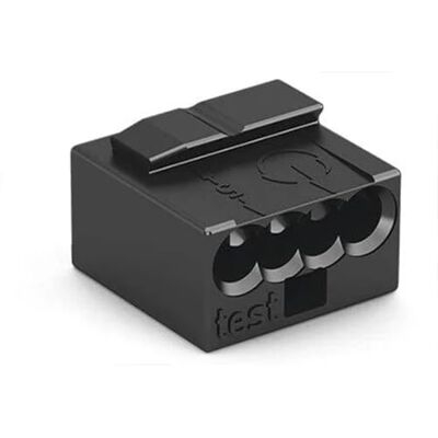 WAGO Verbindungsklemmen 243-204 4 Leiter, bis 0,8 mm, 100 Stück, MICRO Verbindungsdosenklemme für eindrähtige Leiter, bestätigte Anwendungssicherheit, kleinstmögliche Bauform WAGO Verbindungsklemmen 243-204 4 Leiter, bis 0,8 mm, 100 Stück, MICRO Verbindungsdosenklemme für eindrähtige Leiter, bestätigte Anwendungssicherheit, kleinstmögliche Bauform
