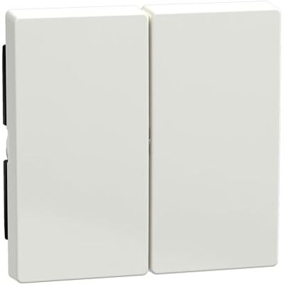 Schneider Electric Merten Wippe für Serien-, Doppelwechselschalter- und Doppeltaster-Einsatz, System M, polarweiss glänzend, Artikelnummer 432519 Schneider Electric Merten Wippe für Serien-, Doppelwechselschalter- und Doppeltaster-Einsatz, System M, polarweiss glänzend, Artikelnummer 432519
